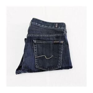 7 For All Mankind Standard Men's Dark Wash Denim Jeans SZ33